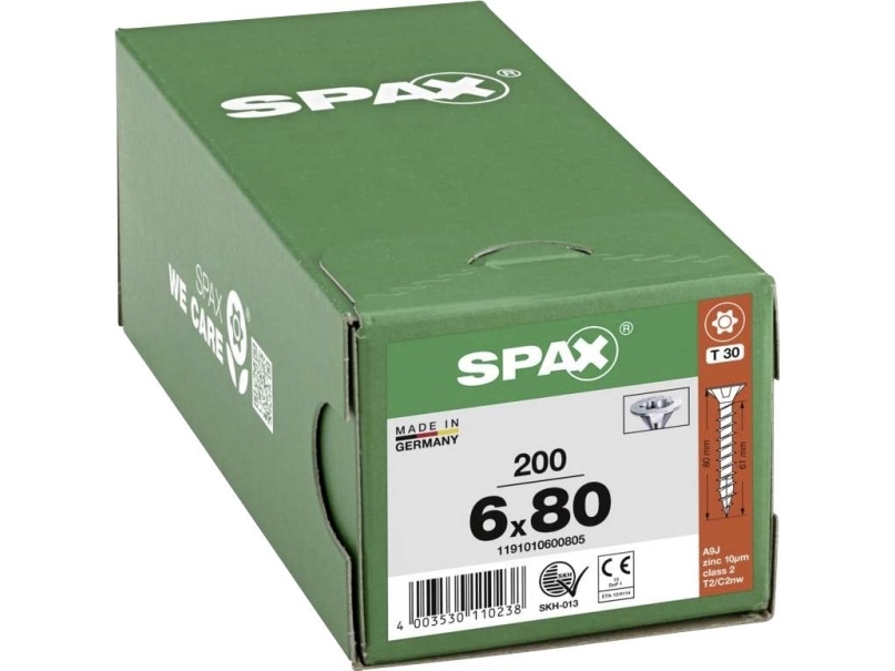 SPAX 1191010600805 | Verktyg & Verkstad - Skruvar & Muttrar - Träskruv | GameStuff