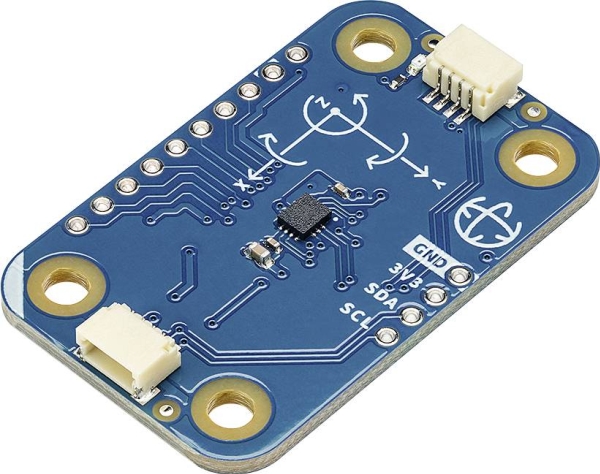 Arduino Modulino Mekanism - 6-axlig IMU - Accelerometer och Gyroskop - LSM6DSOXTR - Qwiic - ABX00101 | Komponenter - Utvecklingskit - Mikroelektronik | GameStuff