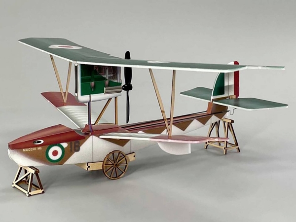 Pichler Macchi M-5 RC motorfly modell Byggsats 360 mm | Radiostyrd - Modellflygplan - Motormodellflygplan | GameStuff