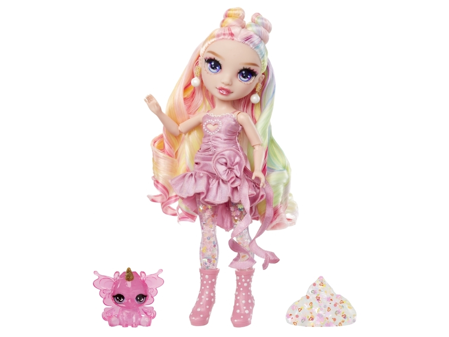 Rainbow High Rainbow Shimmers with Slime Fashion Doll - Bella (pink), Modedocka, Honkoppling, 4 År, Pojke/flicka, 280 mm, Multifärg | Leksaker - Figurer & Dockor - Modedockor | GameStuff