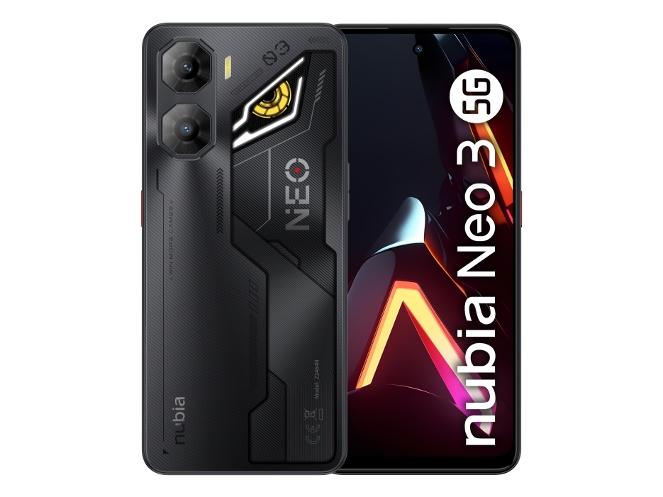Nubia Neo 3 5G, 17,3 Cm (6.8"), Unisoc, 8 Gb, 256 Gb, 50 Mp, Sortieren