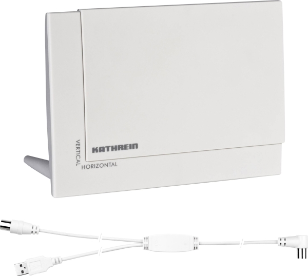 Kathrein Bzd 32, Indendørs, Hvid, 18 Db, Dvb-T, Dvb-T2, Uhf, Vhf, Iec