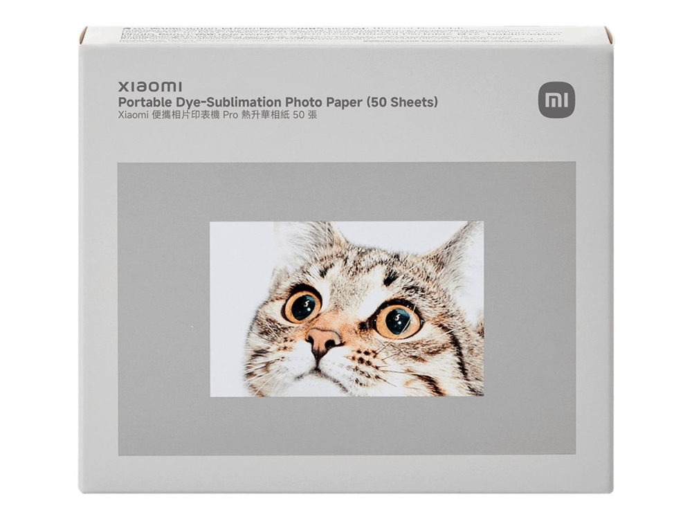 Xiaomi - Original - Boks - Kassette Og Papirsæt Til Print-Bånd