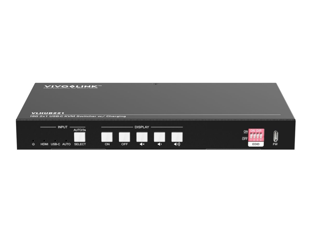 Vivolink Vlhub221 - 2X1 Skifter/Audioindlejrer