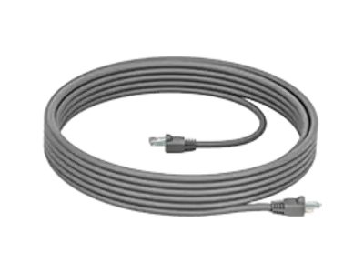 Logitech Cat5e Kit - Patchkabel - Rj-45 (Han) Til Rj-45 (Han) - 7 M - Sf/Utp - Cat 5E - Grafit