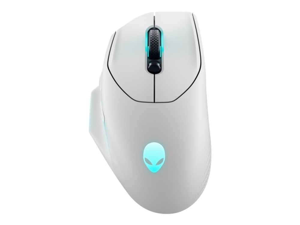 Alienware Aw620m - Mus - Højrehåndet - Optisk - 7 Knapper - Kablet, Trådløs - Usb, 2.4 Ghz - Månelys - Detailsalg - Boks