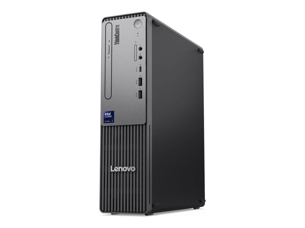 Lenovo ThinkCentre neo 50s Gen 6 13DM - AI PC - SFF Core Ultra 7 265 / upp till 5.3 GHz - RAM 16 GB - SSD 512 GB - TCG Opal Encryption 2, NVMe - DVD-Writer - Intel Graphics - Gigabit Ethernet, Bluetooth 5.2, IEEE 802.11ax (Wi-Fi 6) - Win 11 Pro - skärm: ingen - tangentbord: Engelska - Europa - korpsvart - Lenovo TopSeller - med 3 års Lenovo-support på plats | Datortillbehör - Övriga datortillbehör - Övriga tillbehör | GameStuff