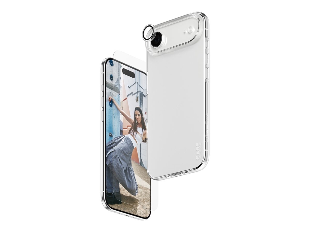 Panzerglass Safe. | Care By 3-In-1 Combo Set Iphone Air, Apple, Apple - Iphone Air, Trockene Anwendung, Kratzresistent, Schockresistent, Transpare