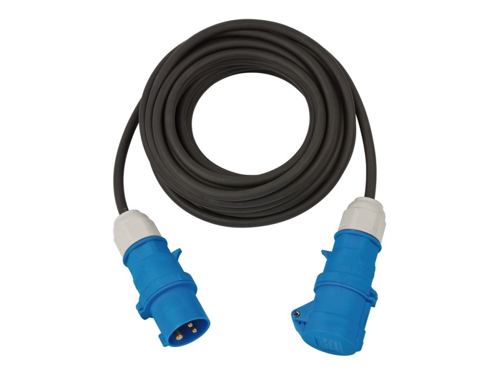 Brennenstuhl 1167650110, 10 M, Außenbereich, Cee, Cee, Ip44, Schwarz, Blau