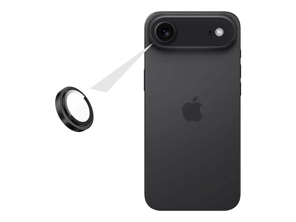 Fixed Camera Glass For Apple Iphone 17 Air, Black | Fixed