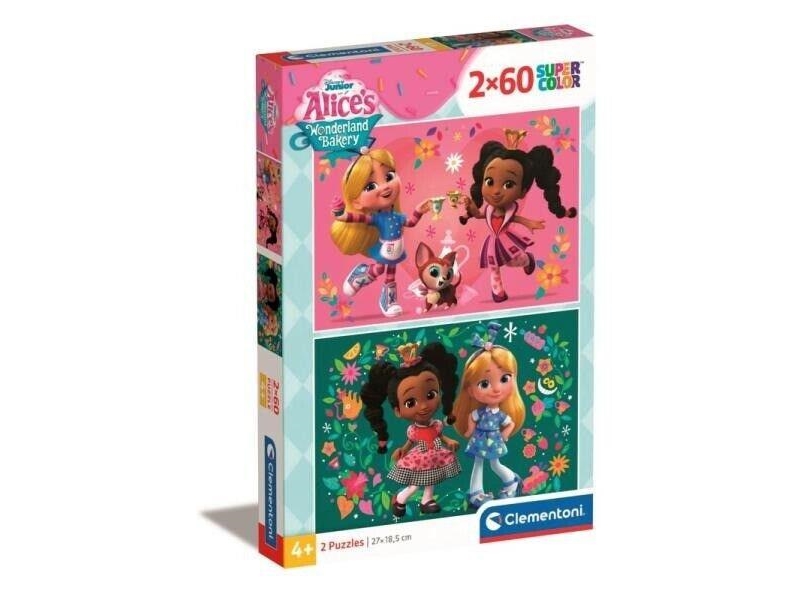 Puzzle Clementoni Alices Wonderland Bakery 24814, 120 Pcs