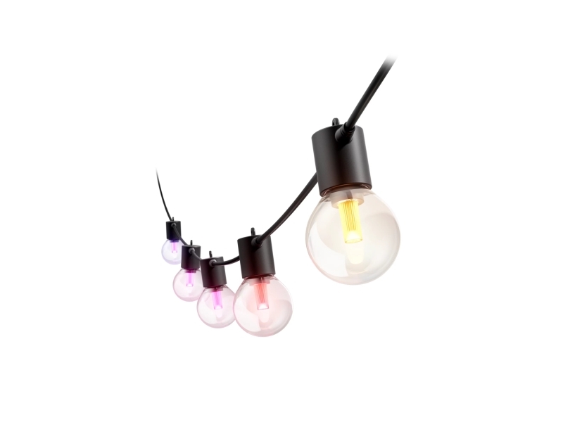 Philips Hue White And Colour Ambience 8720169371590, Smart String Light, Bluetooth/Zigbee, Black, Variable, 1000 K, 20000 K
