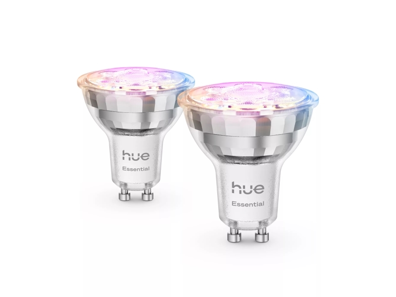 Philips Hue White and Color Ambiance Essential - GU10 pærer - 2-pak