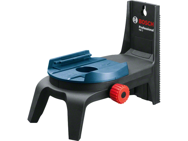Bosch RM 2, Laserniveau monteringsbeslag, Sort, Blå, Gulv, Væg, GLL 2-10, GCL 2-15, GCL 2-15 G, GCL 2-50, GCL 2-50 C/CG, 150 mm, 113 mm