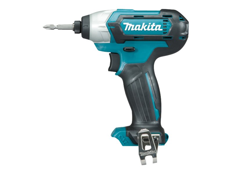 Makita Cxt Td110d - Slagskruetrækker - Batteridrevet - 1/4" Indvendig Sekskant - 110 N-M - Uden Batteri - 12 V - Solo