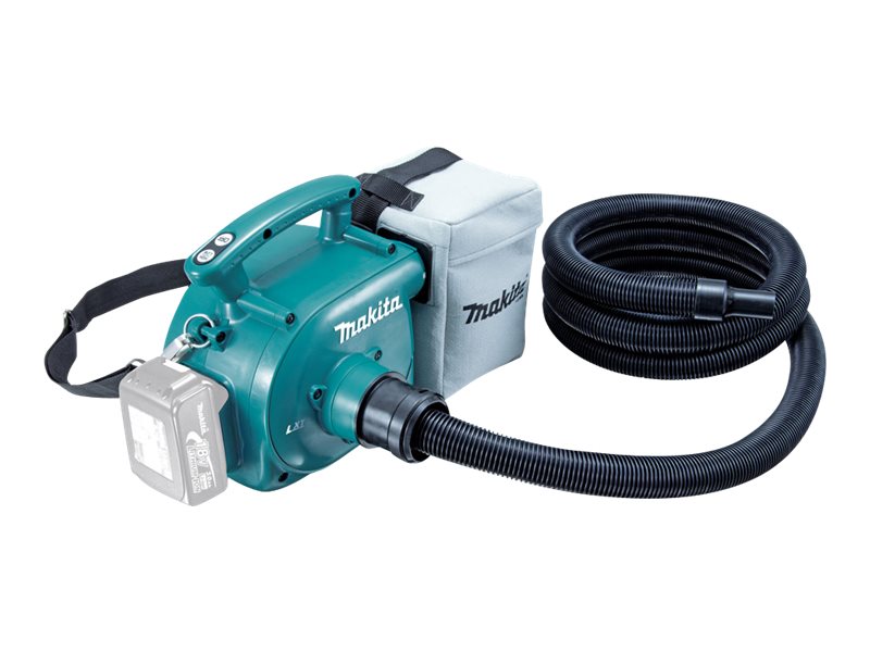 Makita Dvc350z, Trocken, Schwarz, Blau, Grau, 95 Db, 195 Mm, 403 Mm, 226 Mm - Solo
