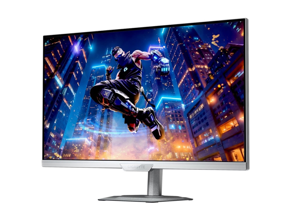 Gigabyte M27up Ice - Led-Skærm - Gaming - 27" - 3840 X 2160 4K @ 160 Hz - Ss Ips - 350 Cd/M² - 1000:1 - Displayhdr 400 - 1 Ms - 2Xhdmi, Displayport,