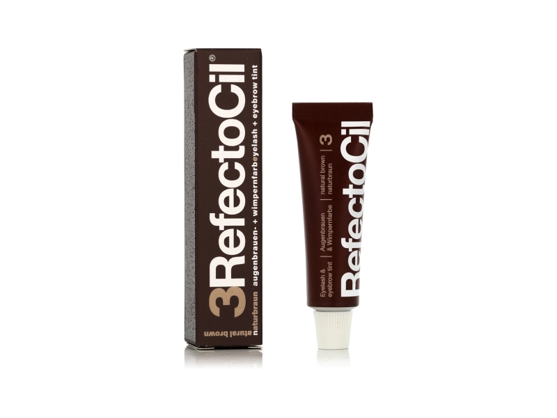 Refectocil Eyelash And Eyebrow Tint 3 Natural Brown 15Ml