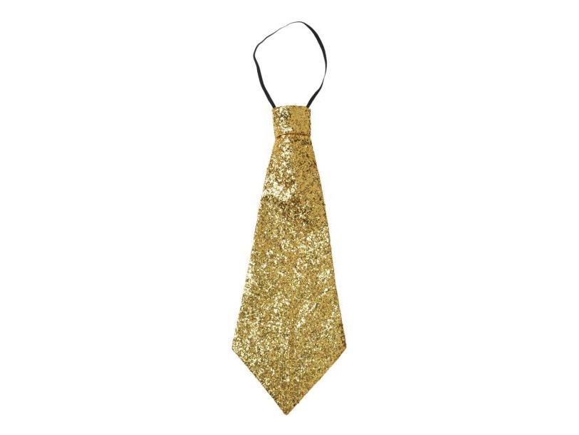 Party-Krawatte, Gold