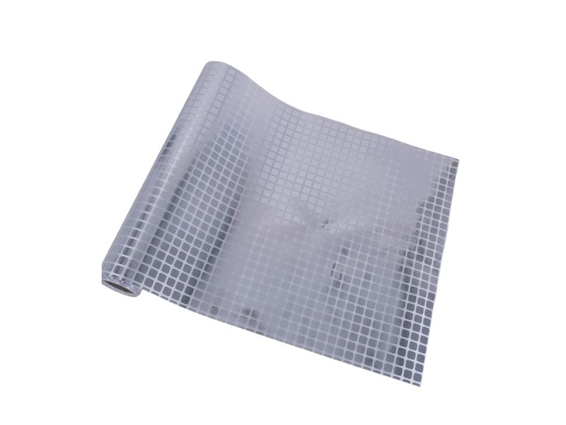 Hopeinen diskopallo pöytäjuoksu, 0,28 x 3 m