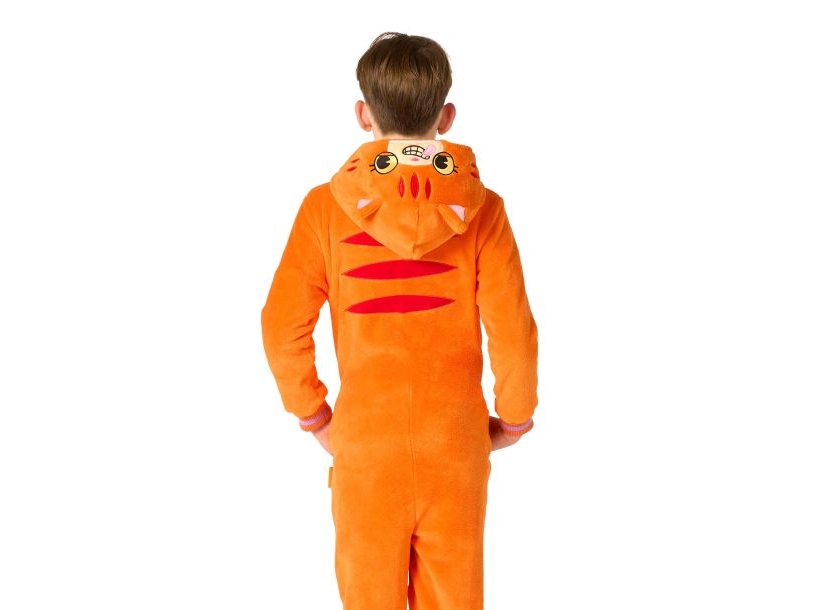 Orange kat kostume