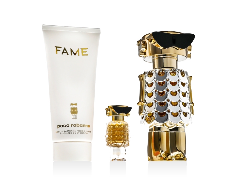 Rabanne Fame Edp 80 Ml + Edp Mini 4 Ml + Bl 100 Ml (Woman)