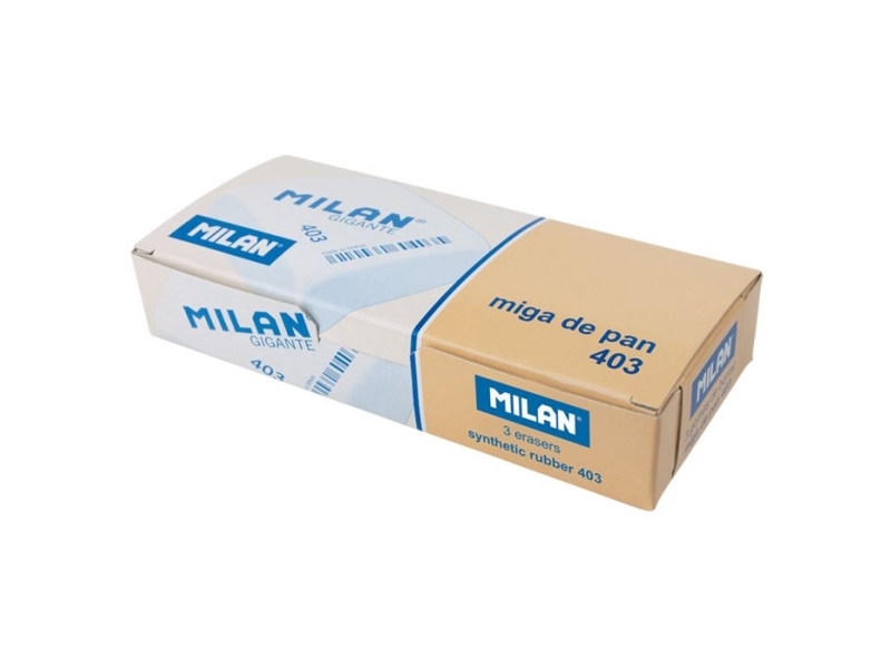 Milan CMM403, Rubber, White, 68 mm, 28 mm, 51 mm, 125 mm