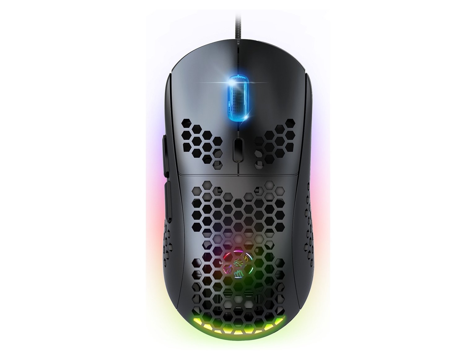 Spirit Of Gamer Pro-M4 Dark, Højre Hånd, Optisk, Usb Type-A, 12800 Dpi, Sort