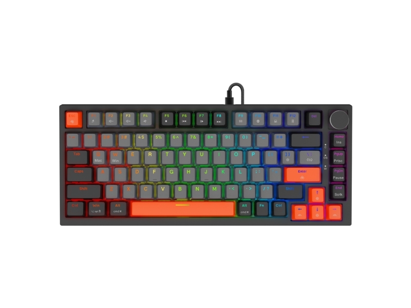Savio Astral Black Jade 3 Colours Gaming Usb Qwerty Tastatur American International Black