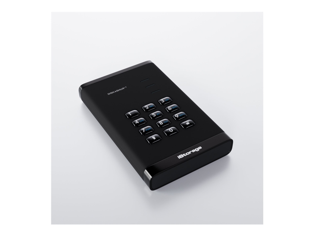 Istorage Diskashur³ - Harddisk - Krypteret - 5 Tb - Ekstern (Bærbar) - Usb 3.2 Gen 1 - 256-Bit Aes-Cbc, 256-Bit Aes-Xts, Aes-Ecb, Fips 140-3 Level 3