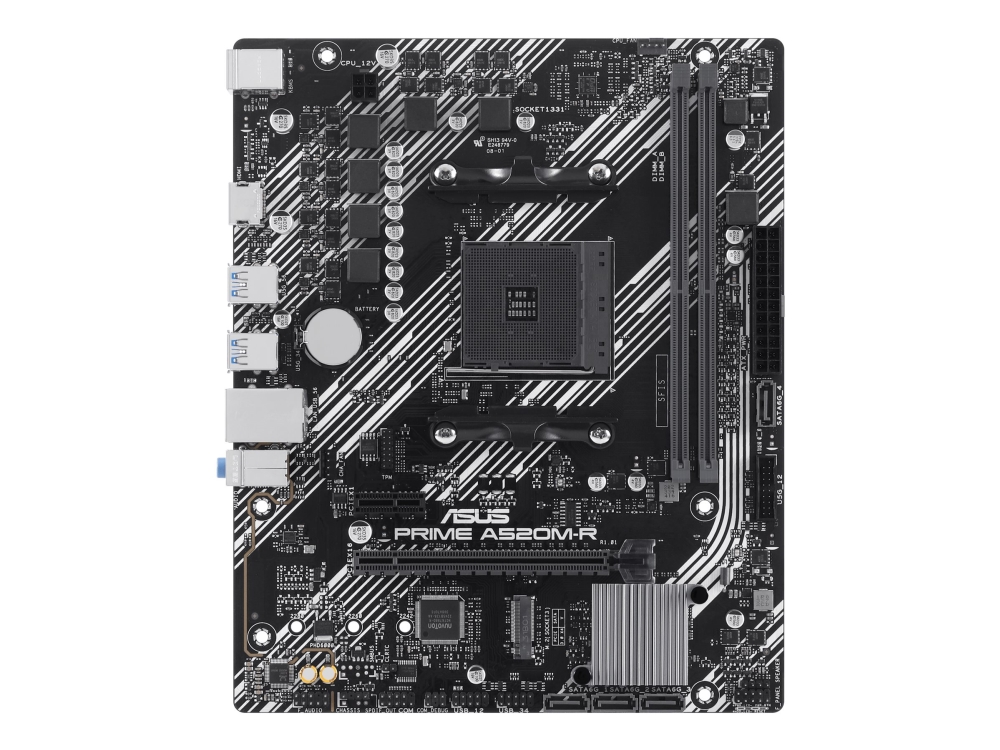 Asus Prime A520m-R, Amd, Sockel Am4, Amd Ryzen 3000 Serie, Amd Ryzen 5000 Serie, Sockel Am4, Ddr5-Sdram, 64 Gb