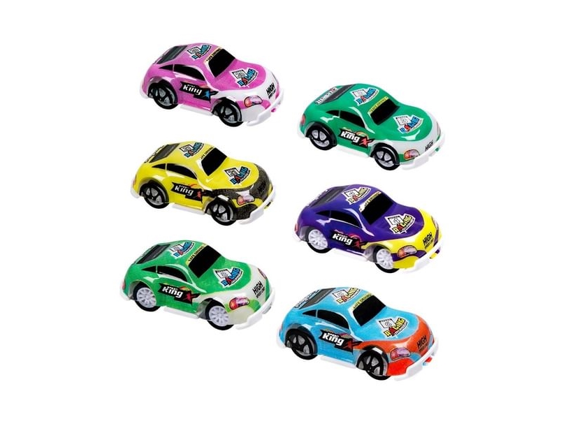 Små racerbilar, 6 st | Leksaker - Radiostyrda leksaker - Bilbanor | GameStuff