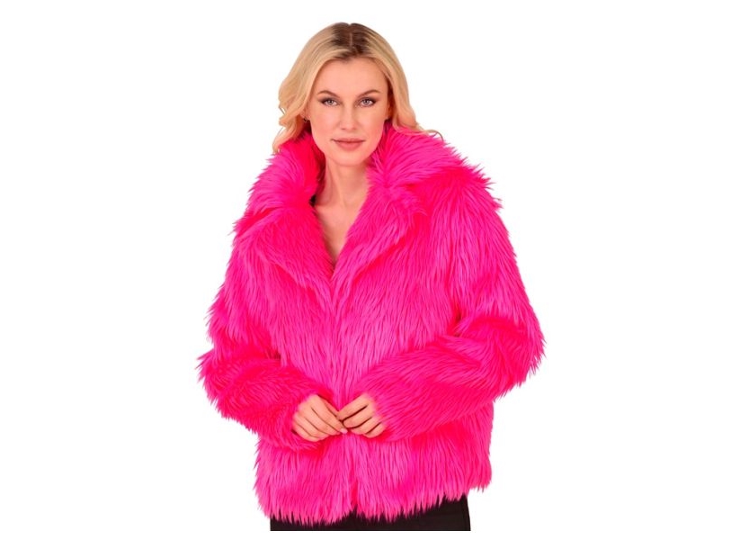 Pinkes Felljäckchen
