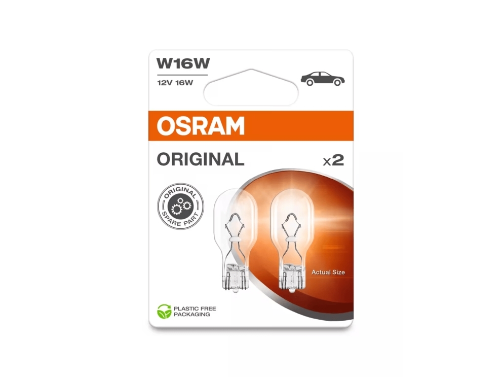 Car Light Osram W16w 921-02B 16W 12V