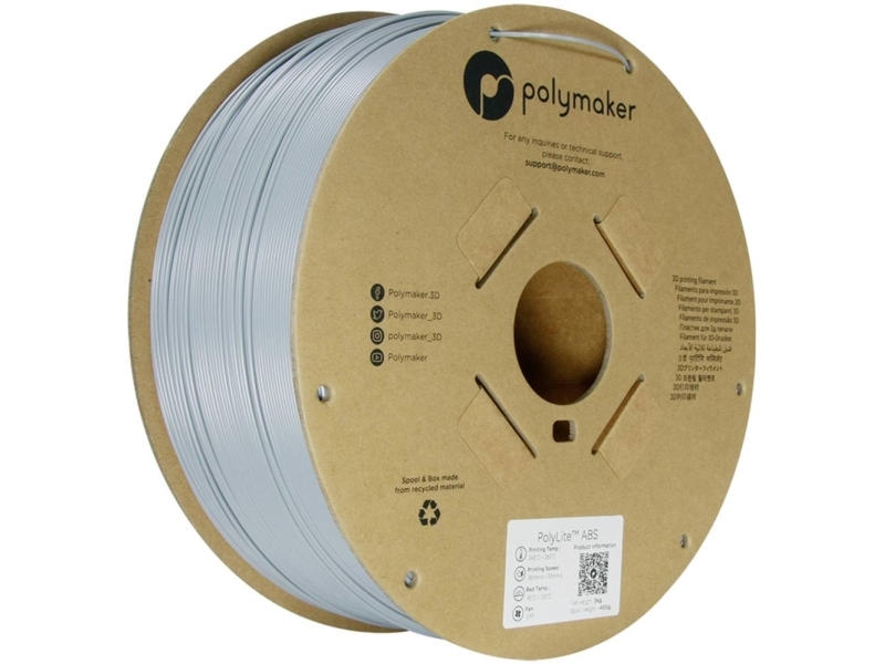 Polymaker Polylite Abs - 3Kg - 1,75Mm - Pilkas
