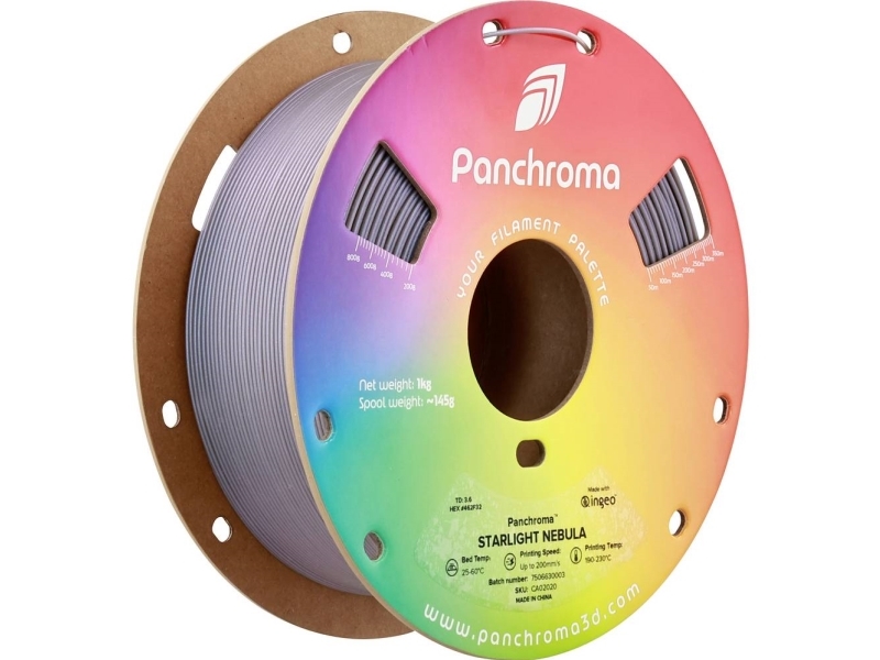 Polymaker Panchroma Pla Starlight 1.75Mm 1Kg - Starlight Nebula