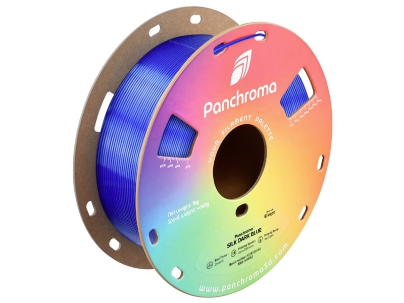 Polymaker Panchroma Pla Silk 1.75Mm 1Kg - Silk Dark Mėlyna