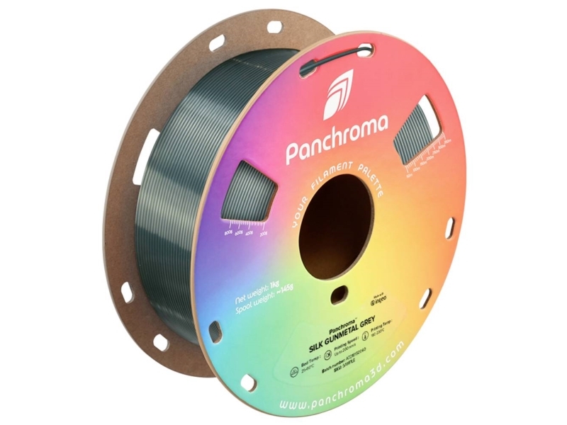 Polymaker Panchroma Pla Silk 1.75Mm 1Kg - Silk Gunmetal Pilkas