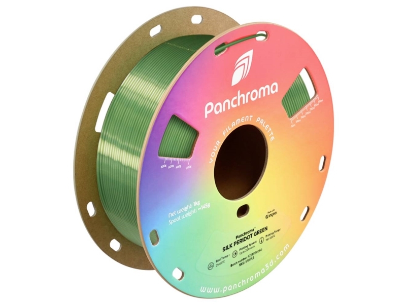 Polymaker Panchroma Pla Silk 1.75Mm 1Kg - Silk Peridot Žalias