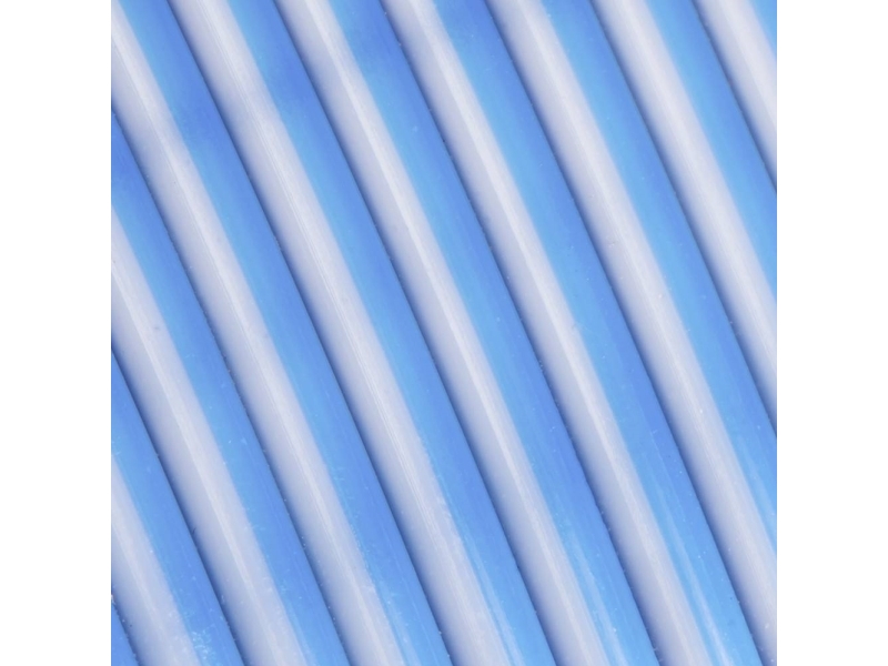 Polymaker Panchroma Pla Dual Silk Plastikas - Beluga Sidabrinis-Mėlyna
