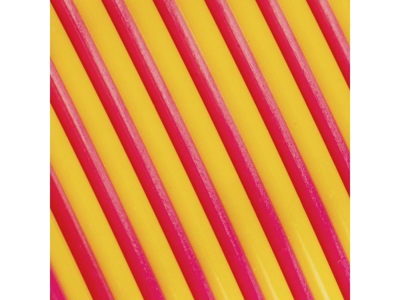 Polymaker Panchroma Pla Dual Silk Plastikas - Sunset Gold-Raudona