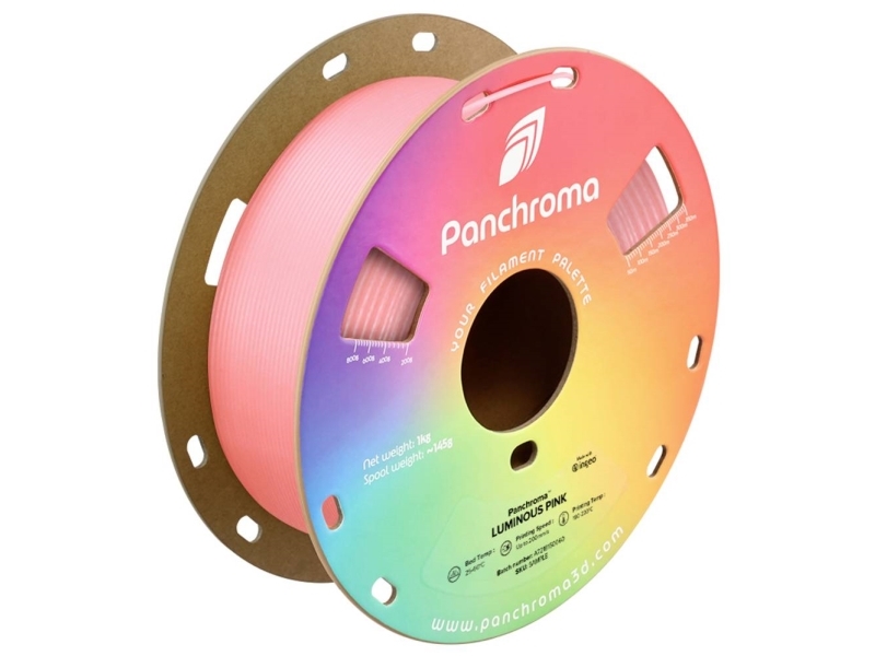 Polymaker Panchroma Pla Luminous 1.75Mm 1Kg - Luminous Rožinė