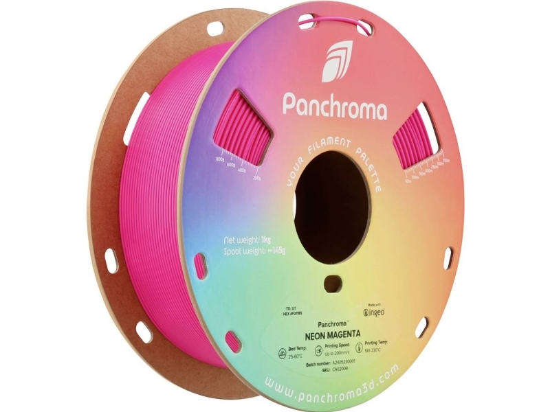 Polymaker Panchroma Pla Neon 1.75Mm 1Kg - Neon Magenta