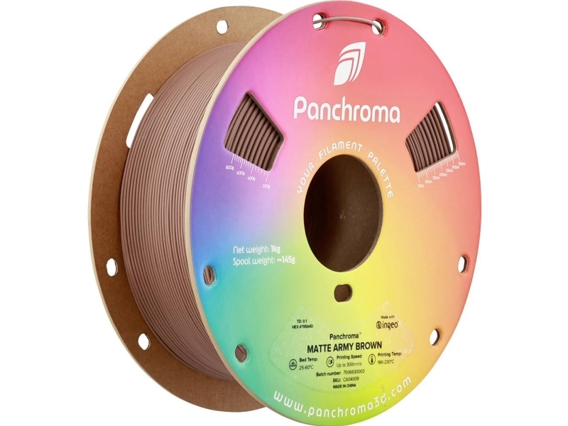 Polymaker Panchroma Pla Matte Army 1.75Mm 1Kg - Army Brown