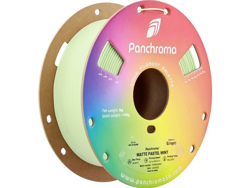 Polymaker Panchroma Pla Matte Pastel 1.75Mm 1Kg - Mint