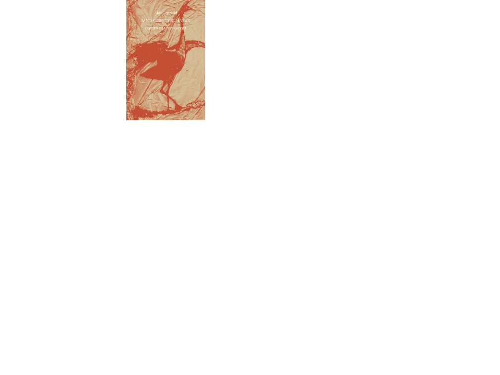 Sand County Almanak | Aldo Leopold