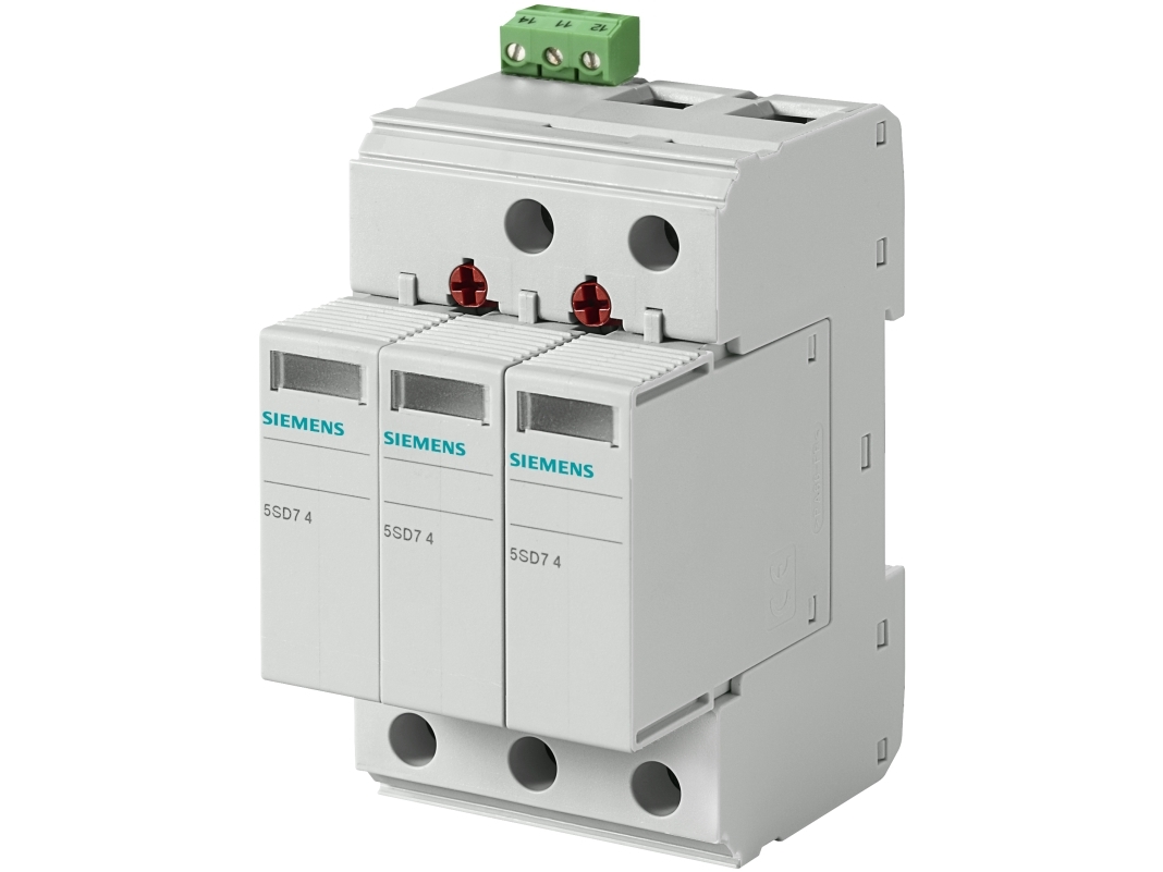Siemens Ueberspannungsableiter Typ2, 3-Polig, 25 A, Ip20, 690 V