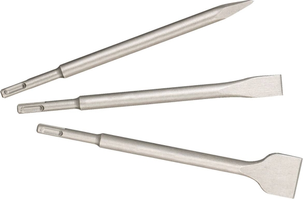 Metabo 628412000 Mejselset 3 delar SDS-Plus 1 del | Elverktyg - Tillbehör - Mejsel | GameStuff