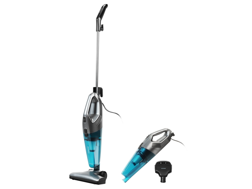 Cecotec Conga Popstar 1500 Animal Duostick Easy, 2-In-1-Stabstaubsauger, Beutellos, Schwarz, Silber, Türkis, 0,8 L, Trocken, Zyklonal