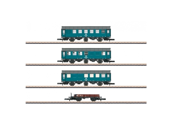 Märklin Db Construction Train Car Set, Togmodel, Monteringssæt, Z (1:220), Prototype: Db Construction Train Car Set Consisting Of: Rest Car 456 (Form